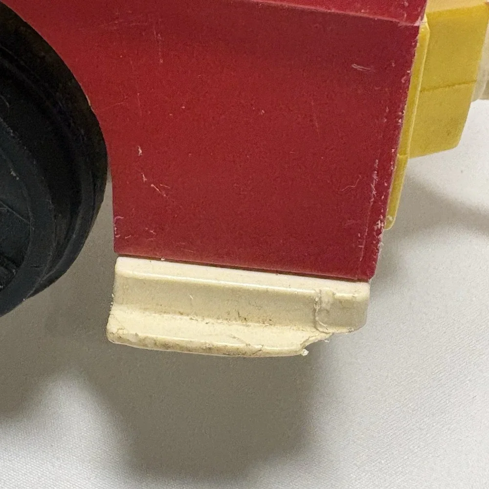 Vintage 1973 Fisher Price‎ Little People Circus Train Engine #991 Whistle Works